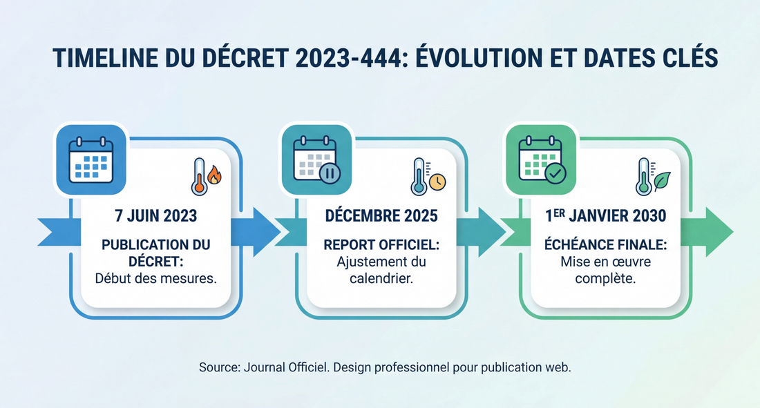 Décret 2023-444 Thermostat Programmable : Guide Complet Mise en Conformité 2030