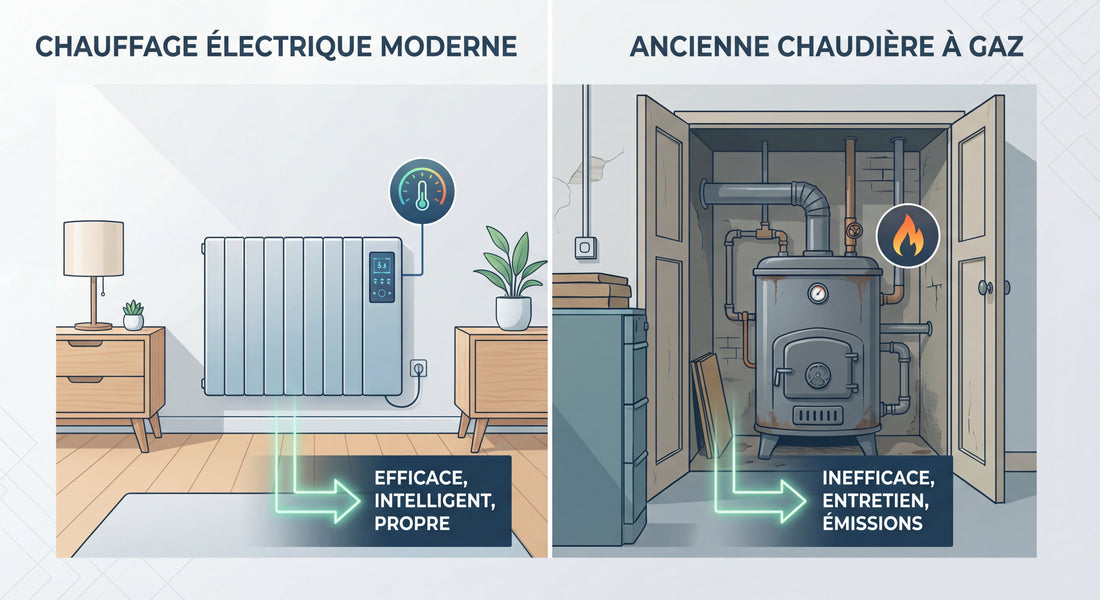 Chauffage Électrique vs Gaz : Pourquoi la Sécurité Fait la Différence