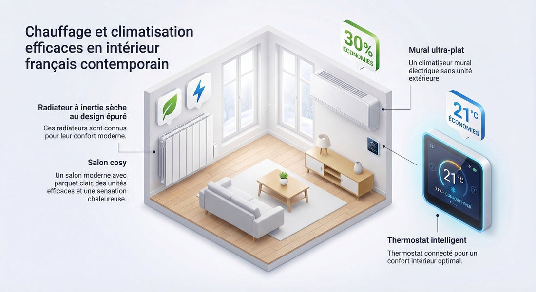 Les principaux fabricants de chauffage électrique et climatisation : le guide complet pour bien choisir (marques, technologies, économies)